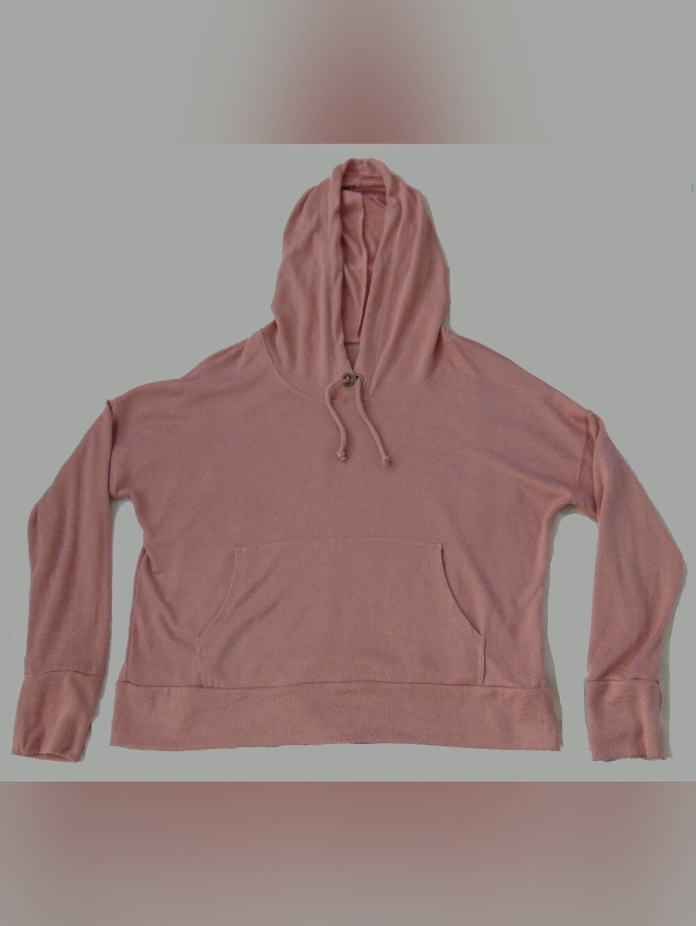 Soho Street Women’s Hoodie – Size M – Dusty Rose/Pink